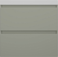 Style Line Тумба под раковину Манхэттен 60 Plus подвесная эмаль олива матовая